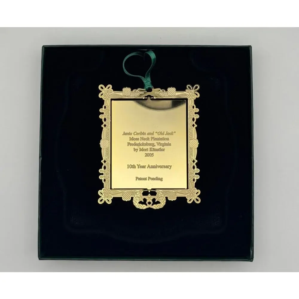 Mort Kunstler 2005 Jamie Corbin and Old Jack #3145 Civil War Christmas Ornament